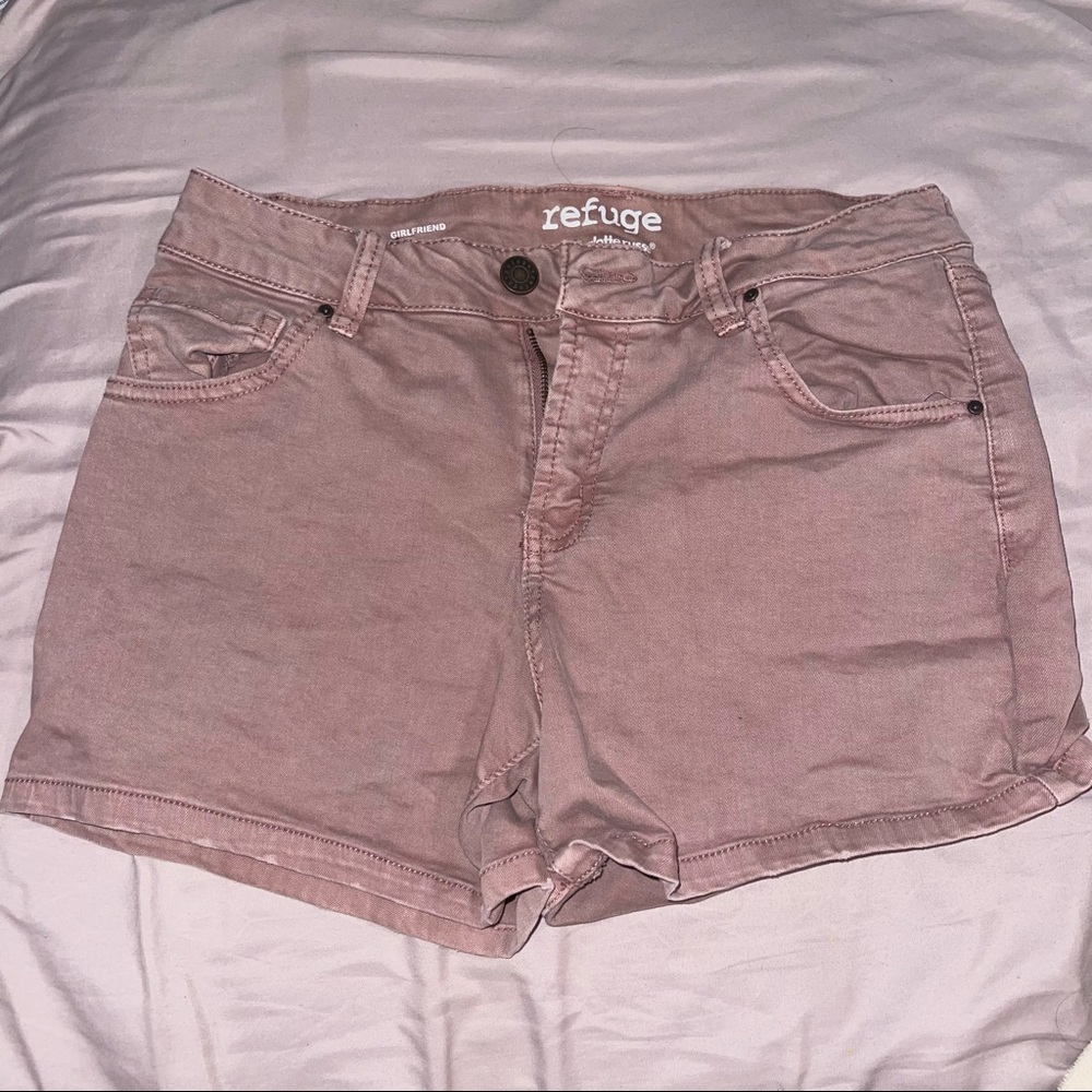 Girlfriend Charlotte Russe Shorts - Mauve